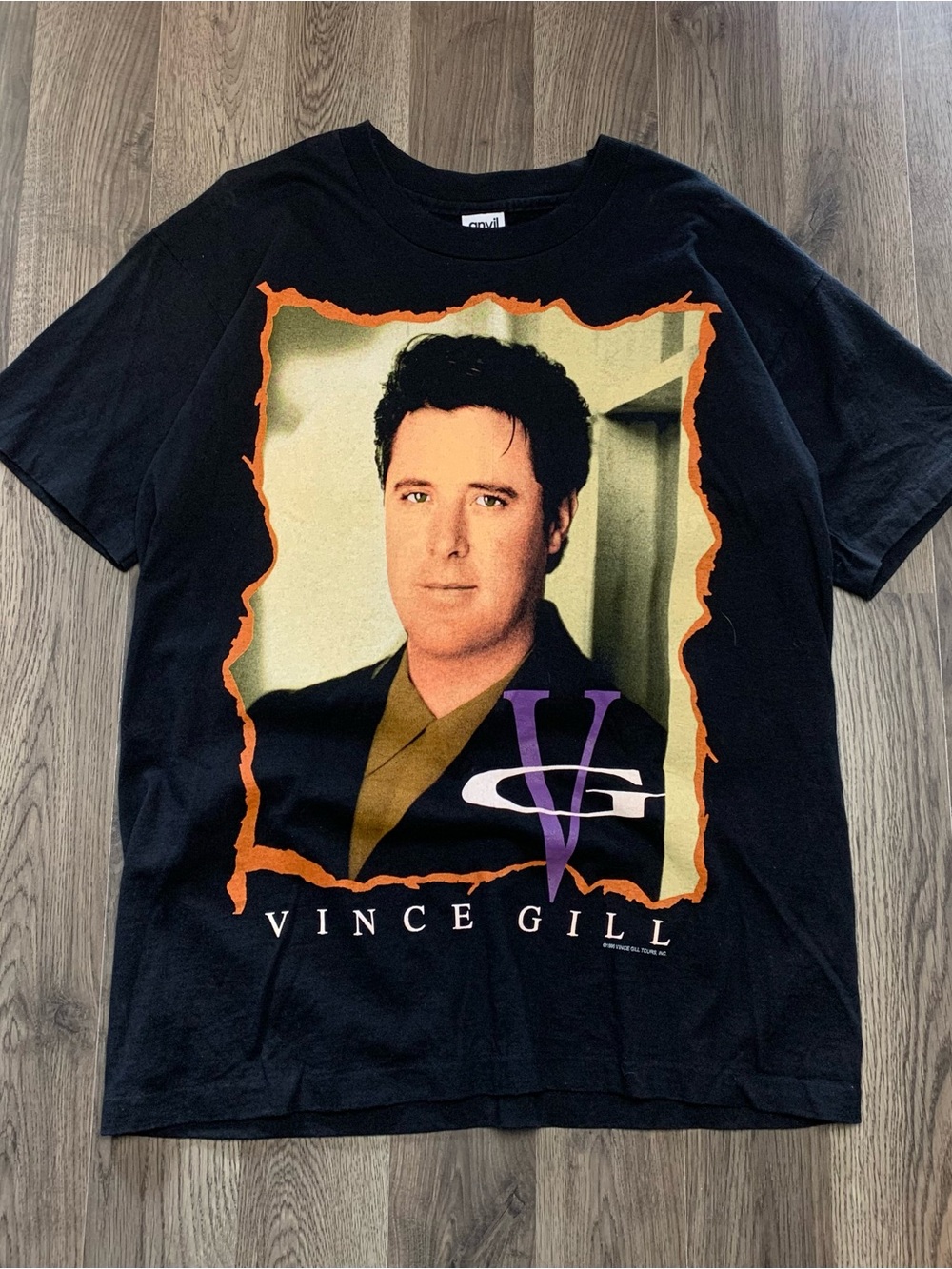 Vintage 1996 Vince Gill Country Concert Shirt